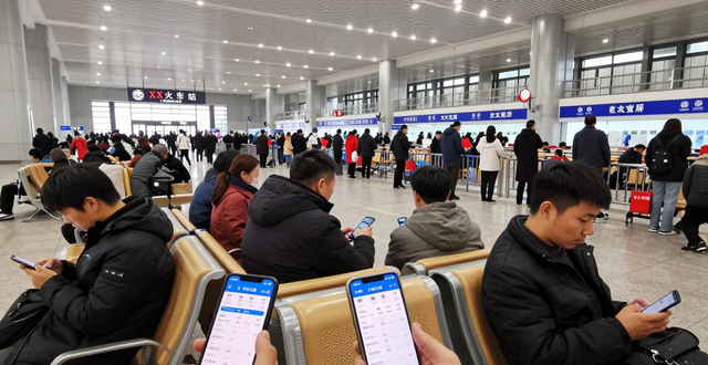 出行提示_送錯檢票口兒子狂奔200米_春運乘車注意事項