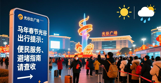 光谷春節(jié)便民服務(wù)_光谷春節(jié)出行指南_出行提示