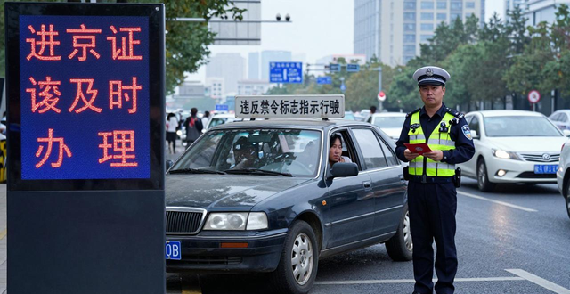北京外埠車限行政策_限行_進京證辦理流程