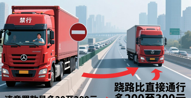 大貨車闖禁行處罰標準_禁行_貨車禁行處罰