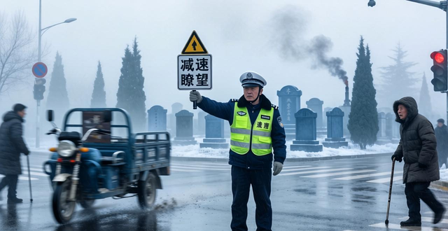 哈爾濱霧天行車安全指南_清明節(jié)哈爾濱交警祭掃安全提示_出行提示